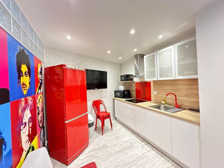 Appartement Avec 4 Chambres Doubles - Proche De La Mer, Des Transports Et De La Promenade Des Anglais Nice Extérieur photo