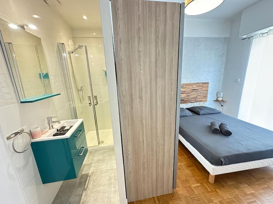 Appartement Avec 4 Chambres Doubles - Proche De La Mer, Des Transports Et De La Promenade Des Anglais Nice Extérieur photo