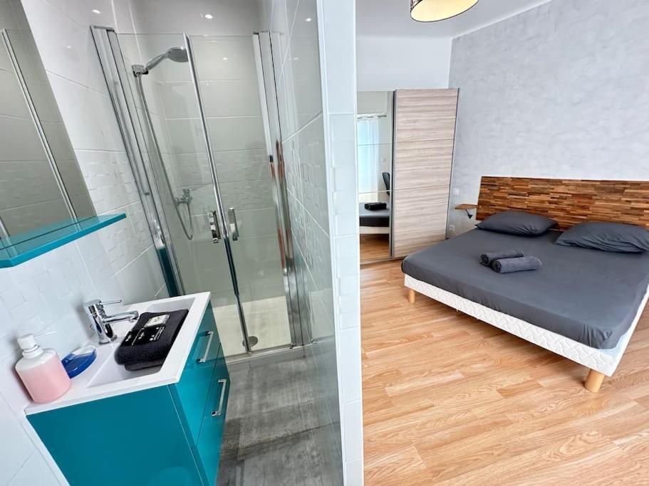 Appartement Avec 4 Chambres Doubles - Proche De La Mer, Des Transports Et De La Promenade Des Anglais Nice Extérieur photo