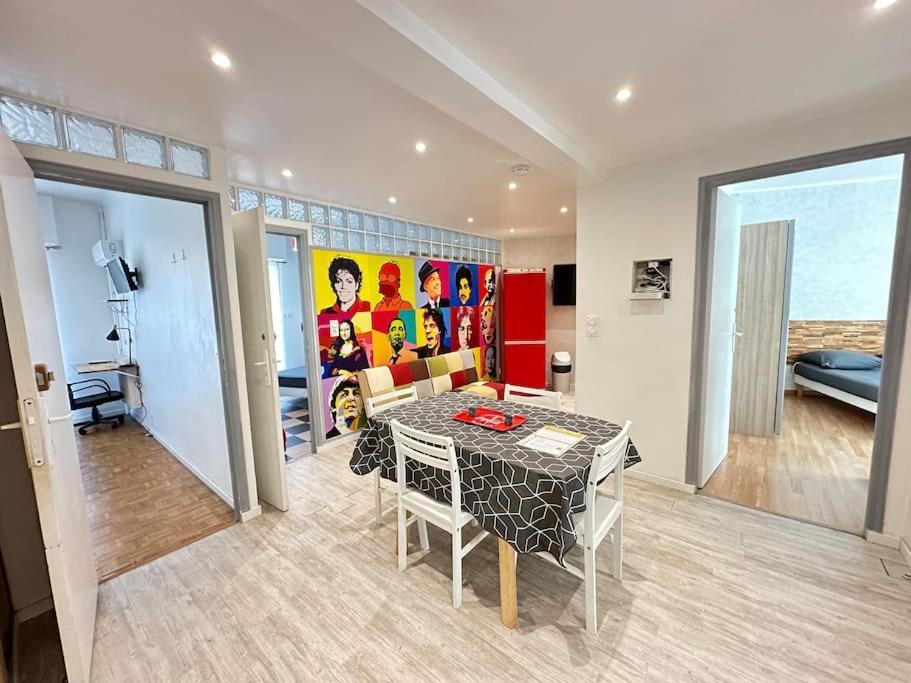 Appartement Avec 4 Chambres Doubles - Proche De La Mer, Des Transports Et De La Promenade Des Anglais Nice Extérieur photo