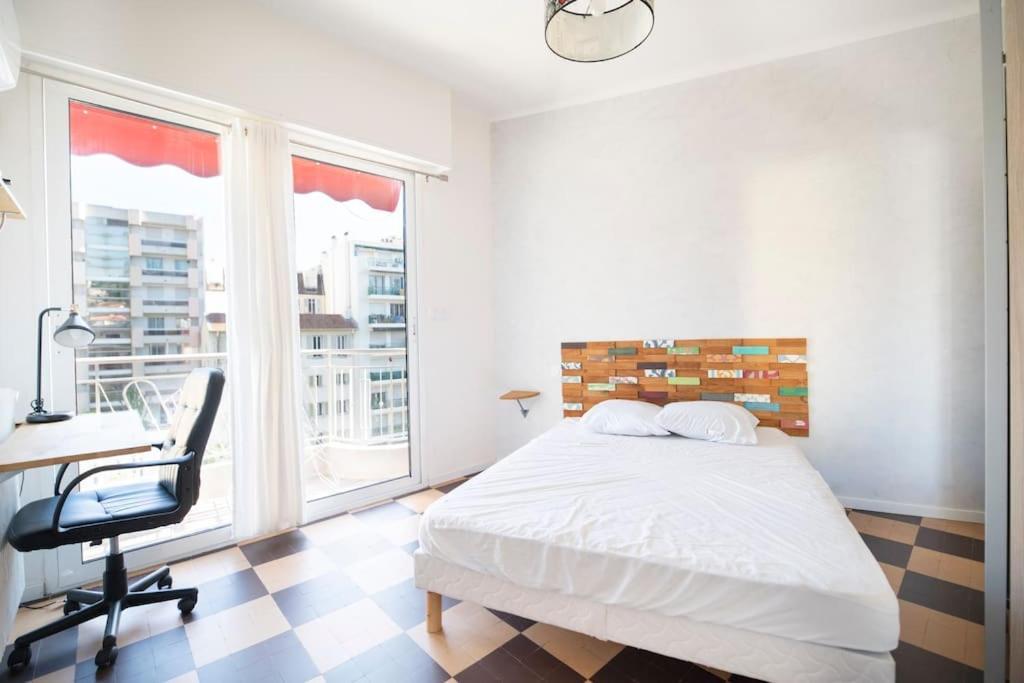 Appartement Avec 4 Chambres Doubles - Proche De La Mer, Des Transports Et De La Promenade Des Anglais Nice Extérieur photo