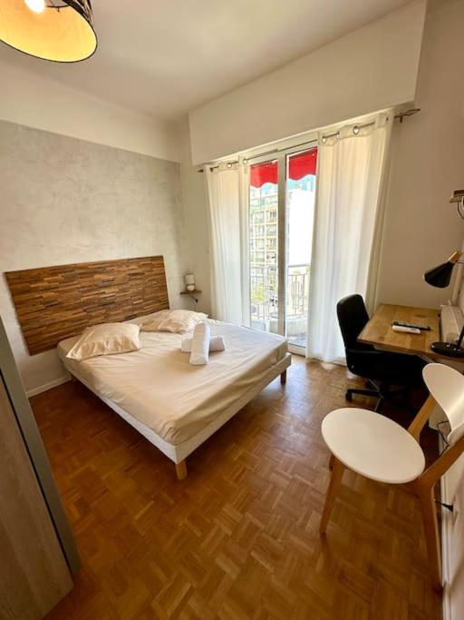 Appartement Avec 4 Chambres Doubles - Proche De La Mer, Des Transports Et De La Promenade Des Anglais Nice Extérieur photo