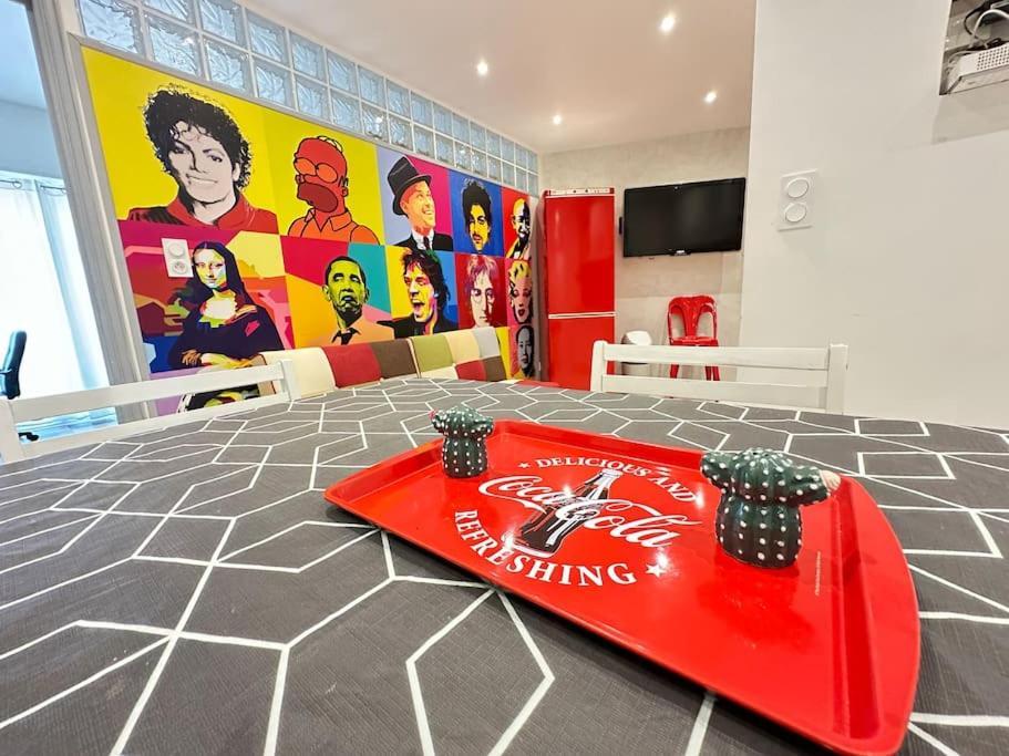 Appartement Avec 4 Chambres Doubles - Proche De La Mer, Des Transports Et De La Promenade Des Anglais Nice Extérieur photo