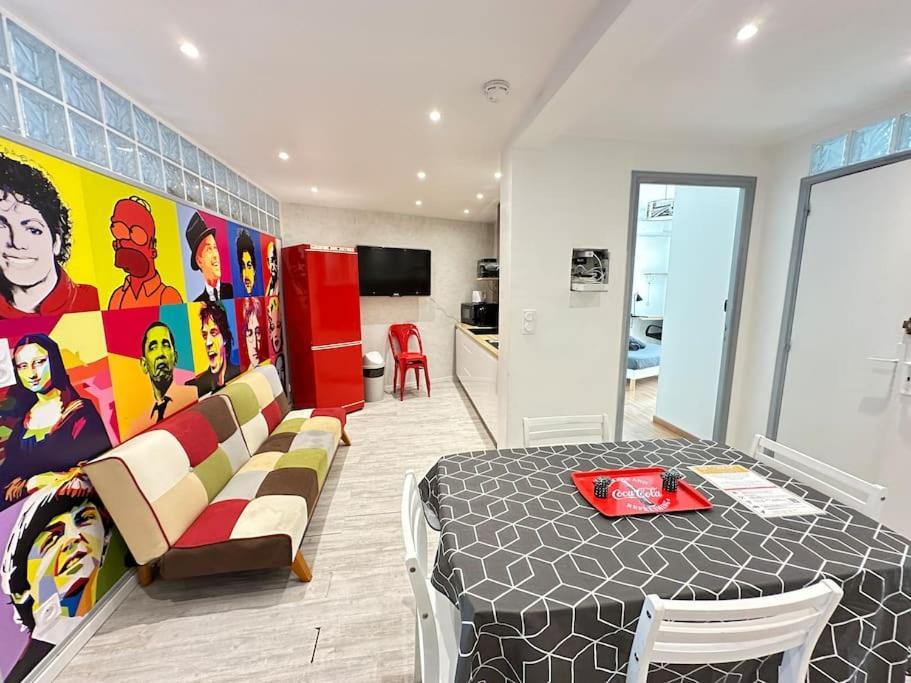 Appartement Avec 4 Chambres Doubles - Proche De La Mer, Des Transports Et De La Promenade Des Anglais Nice Extérieur photo